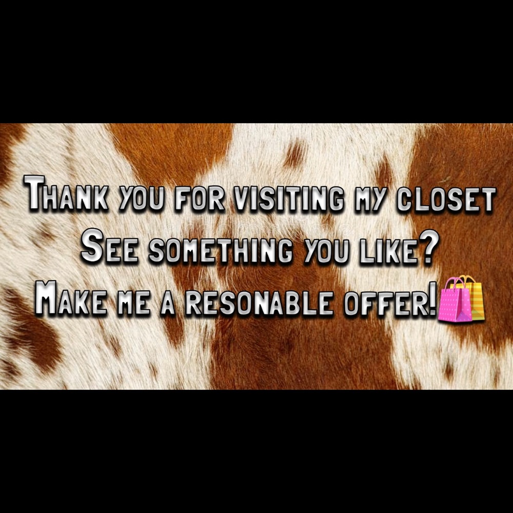 Welcome to my closet!